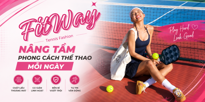 FitWay đồng hành cùng bạn trên mọi hành trình chinh phục thể chất với những thiết kế thời trang cao cấp.