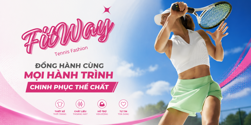 banner Thiết kế hiện đại, chất liệu thoáng mát và co giãn linh hoạt giúp bạn luôn cảm thấy thoải mái trong từng chuyển động.